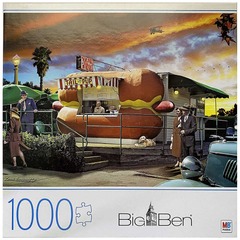Big Ben Hot Diggity Dog 1000 pc Puzzle